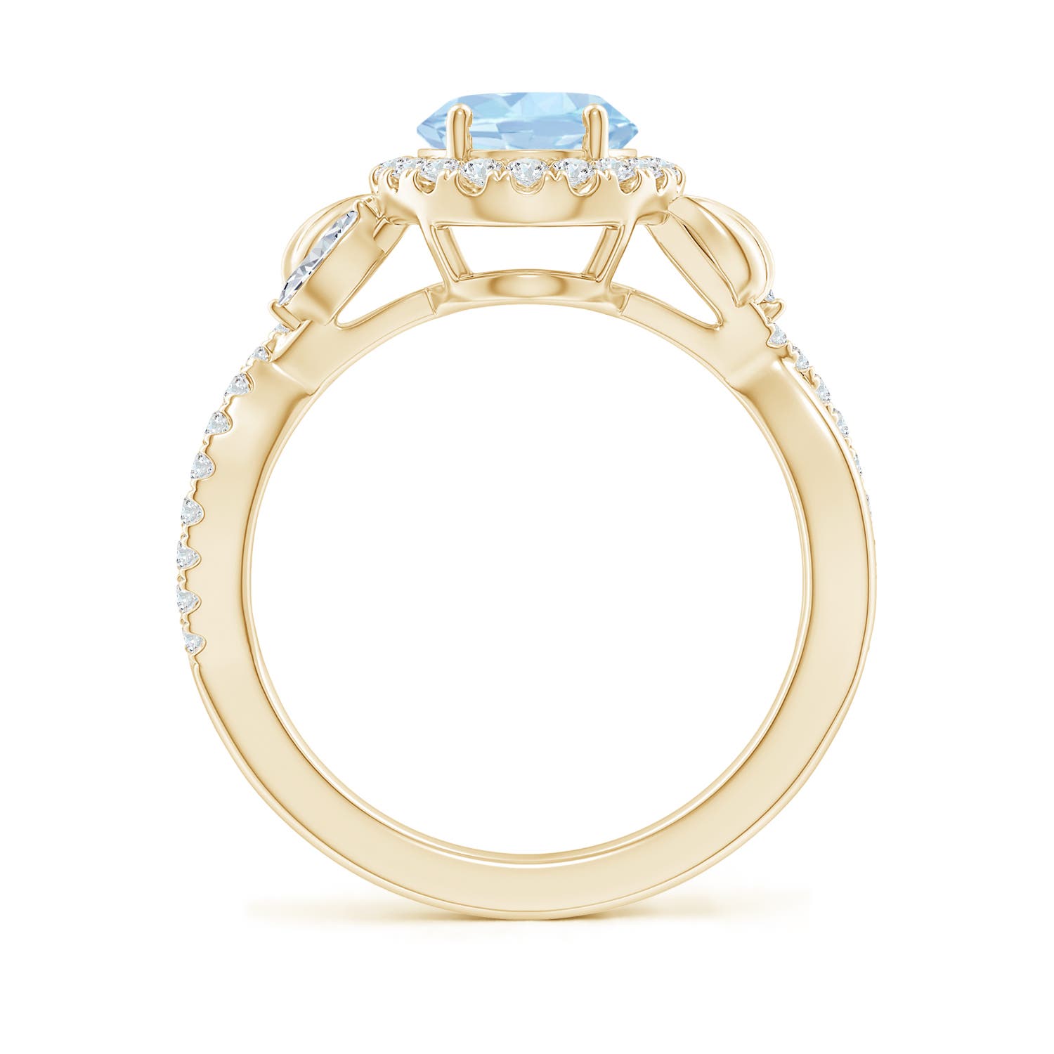 AA - Aquamarine / 1.96 CT / 14 KT Yellow Gold