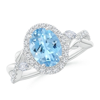 Oval AAAA Aquamarine