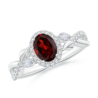 Oval AAA Garnet