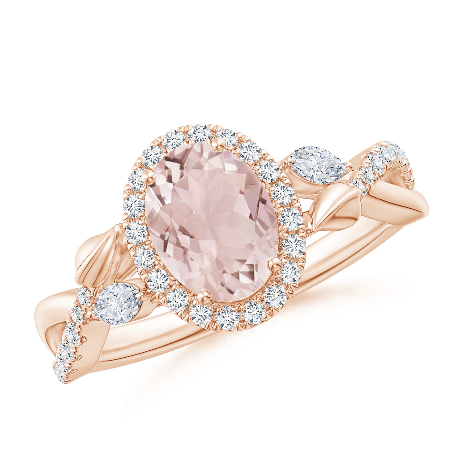 A - Morganite / 1.52 CT / 14 KT Rose Gold