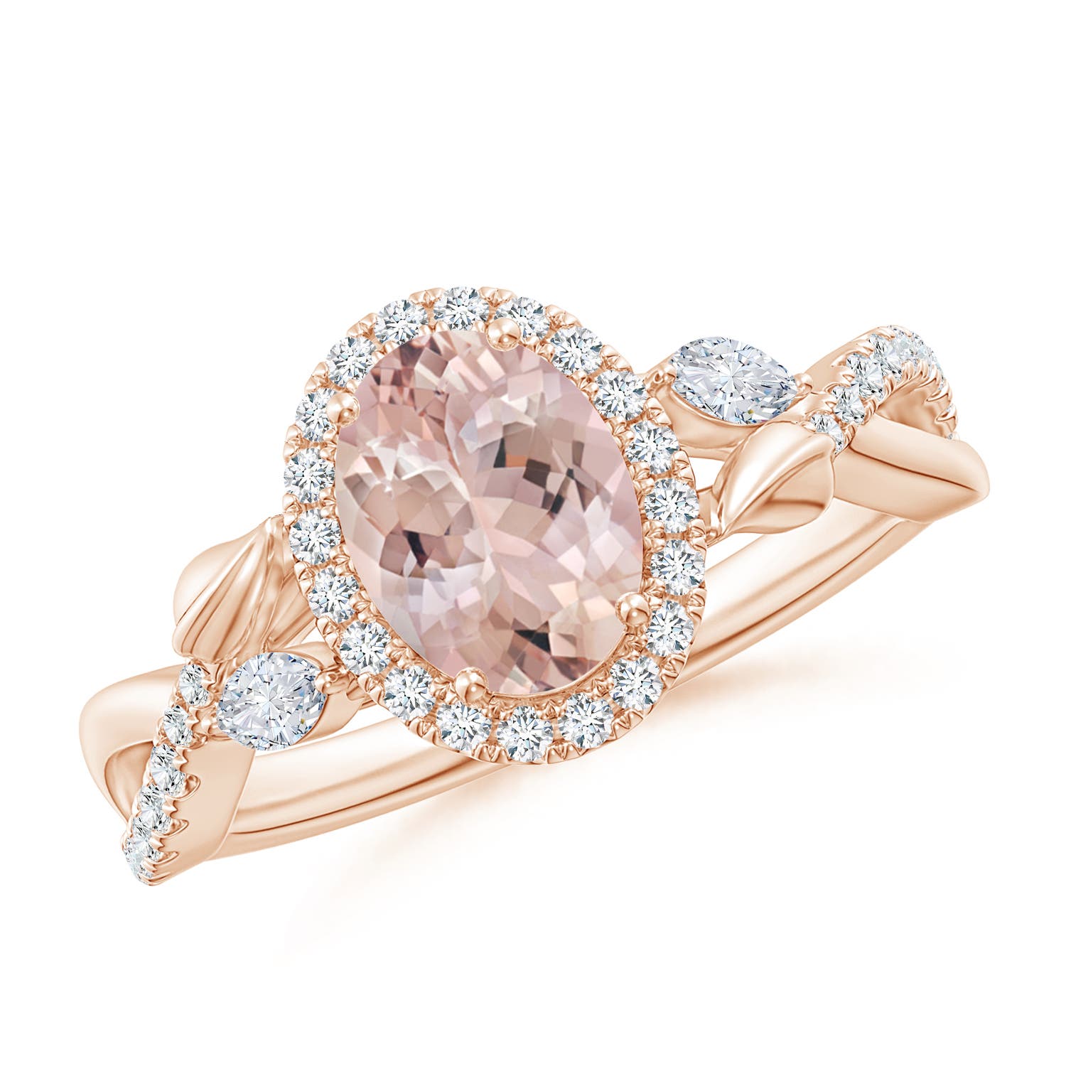 AA - Morganite / 1.52 CT / 14 KT Rose Gold