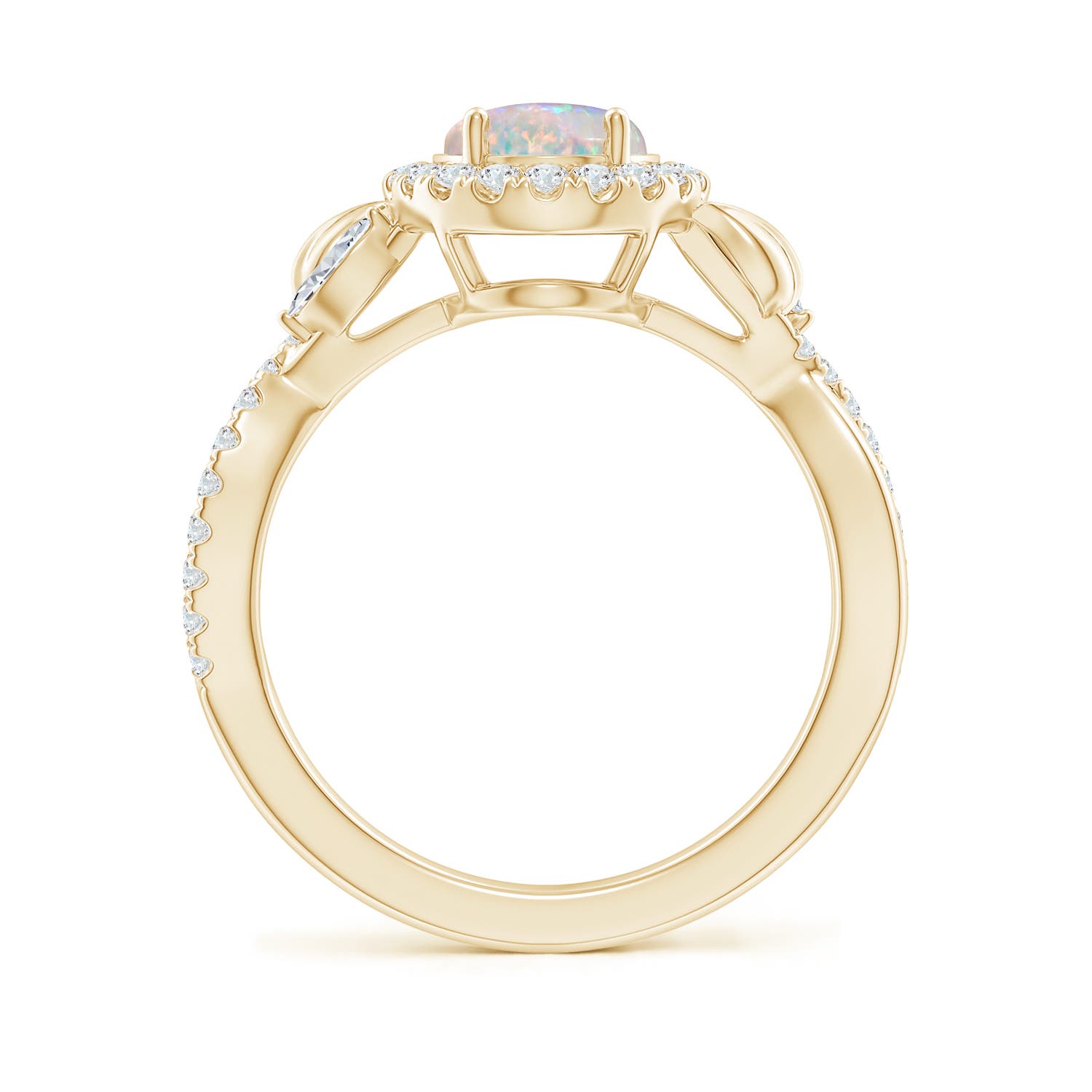 AAAA - Opal / 1.58 CT / 14 KT Yellow Gold