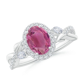 Oval AAA Pink Tourmaline