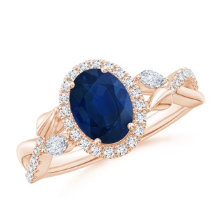 Oval AA Blue Sapphire