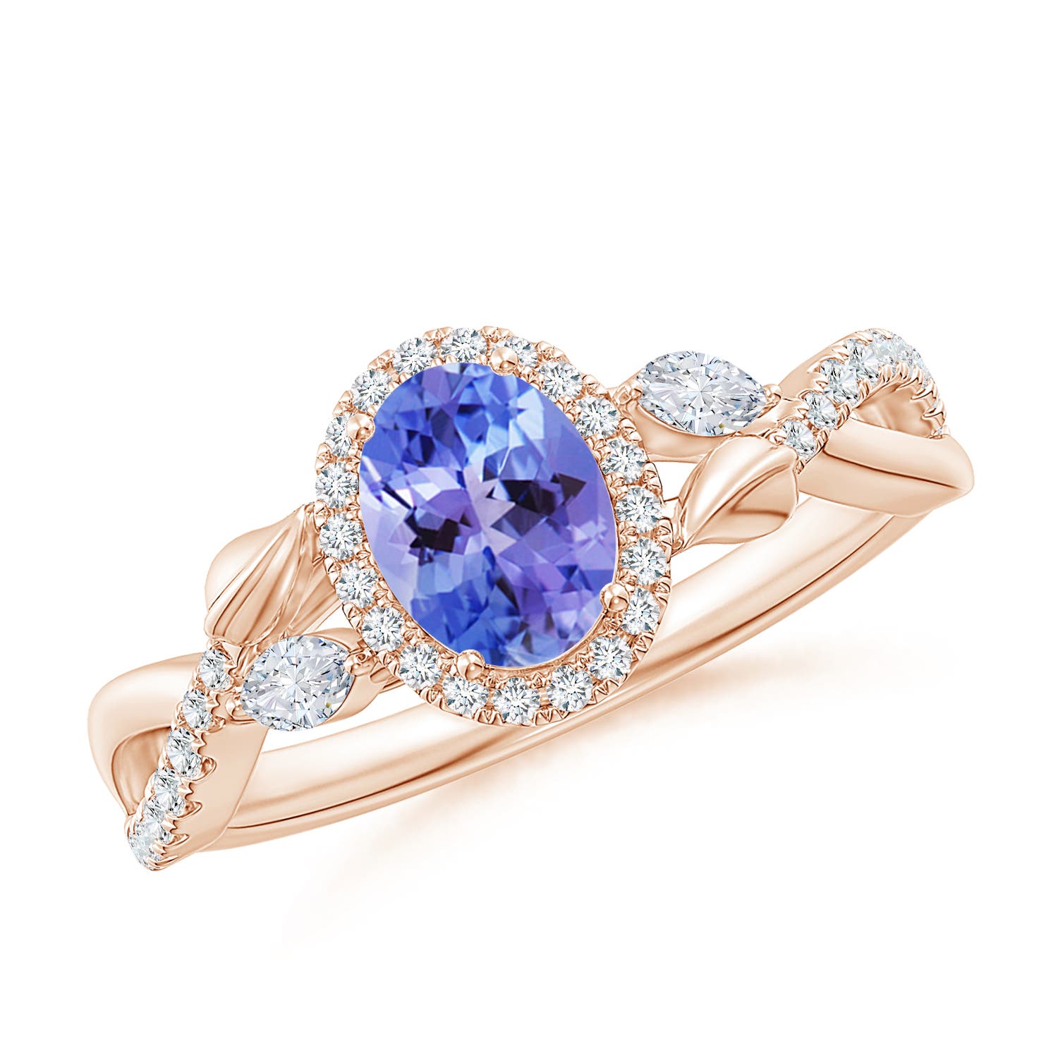 AA - Tanzanite / 1.32 CT / 14 KT Rose Gold