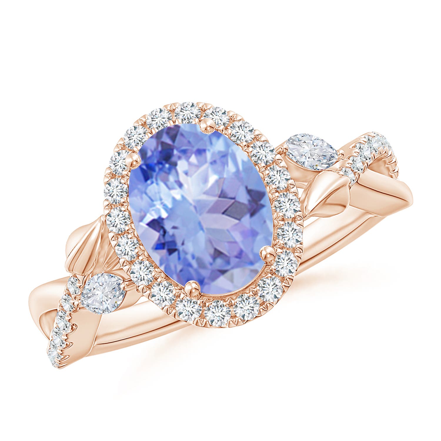 A - Tanzanite / 2.49 CT / 14 KT Rose Gold