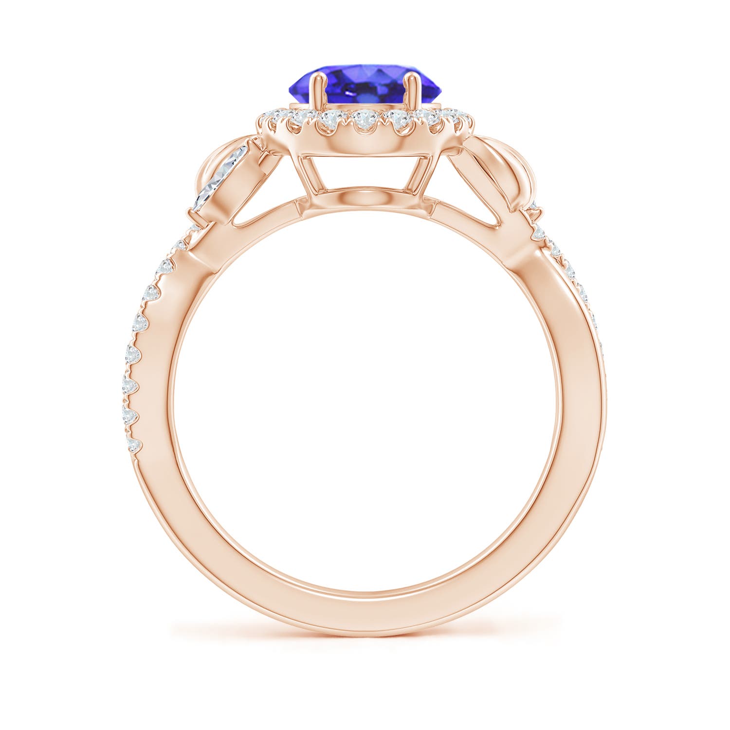 AA - Tanzanite / 2.49 CT / 14 KT Rose Gold