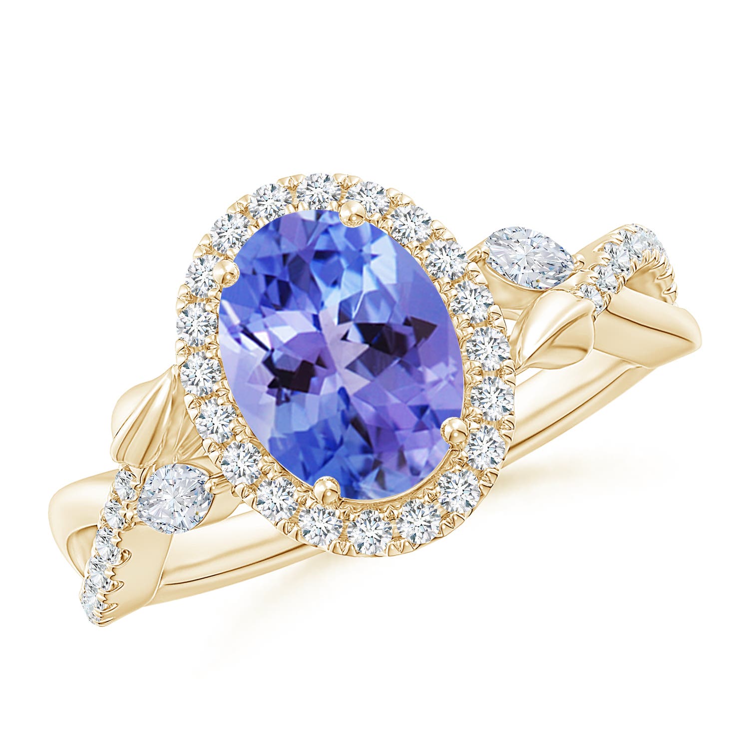 AA - Tanzanite / 2.49 CT / 14 KT Yellow Gold