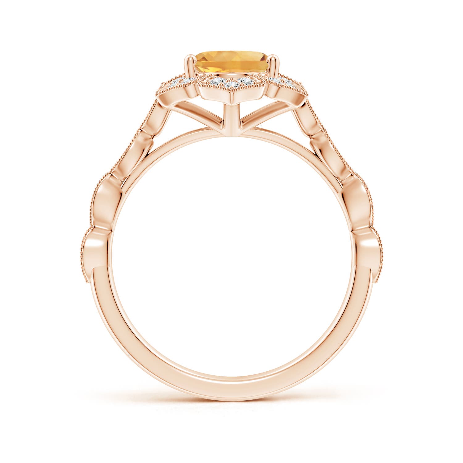 A - Citrine / 1.91 CT / 14 KT Rose Gold