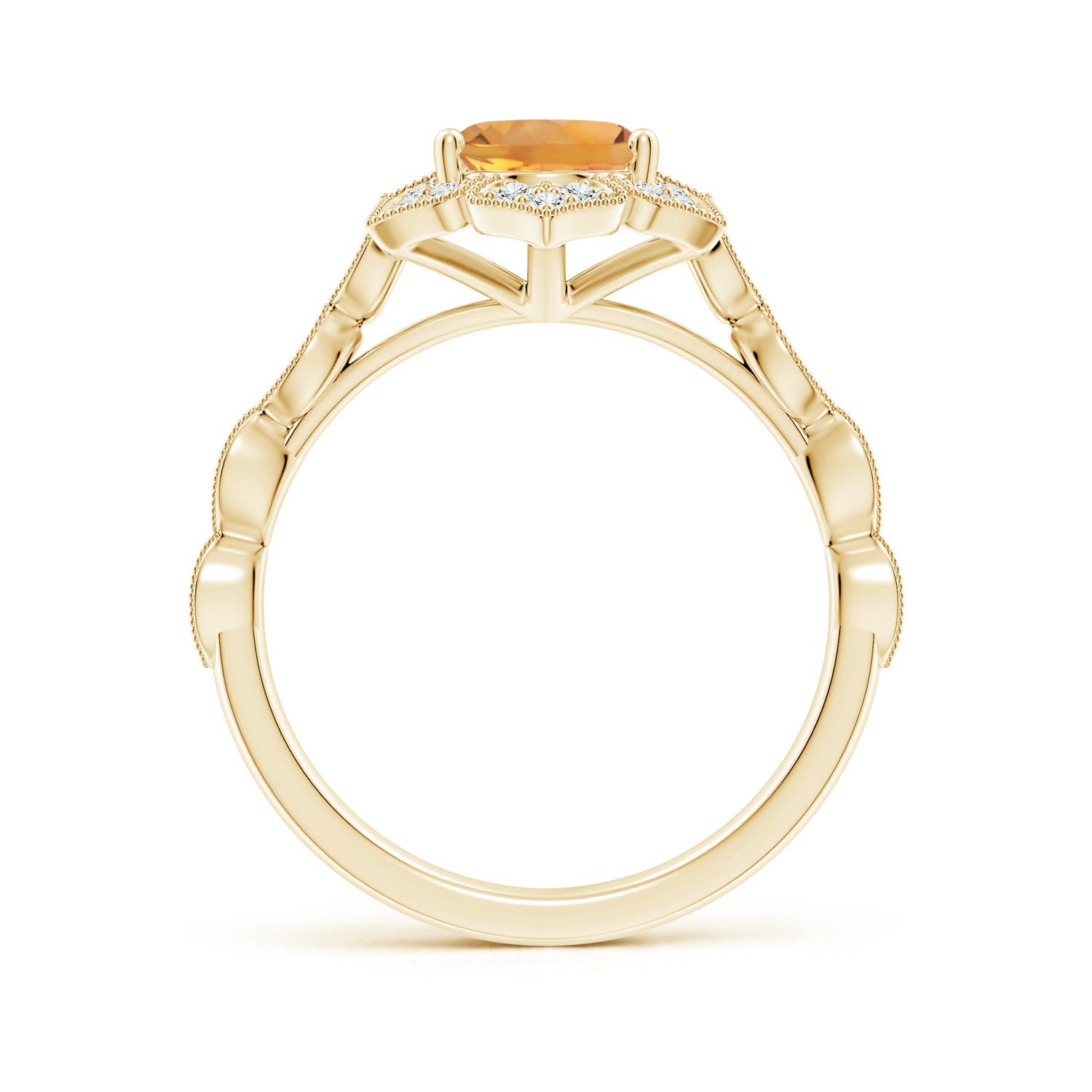 AA - Citrine / 1.91 CT / 14 KT Yellow Gold