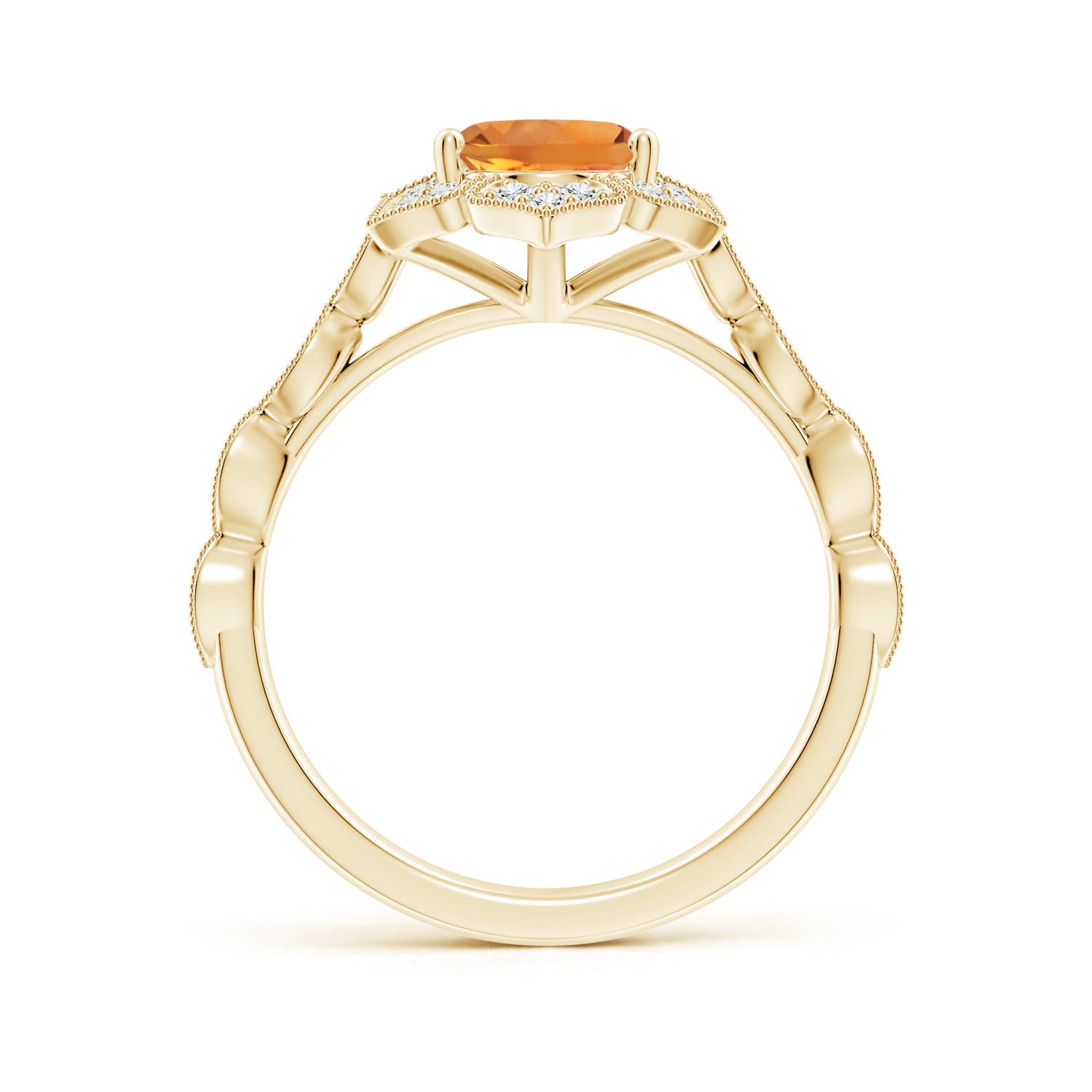 AAA - Citrine / 1.91 CT / 14 KT Yellow Gold