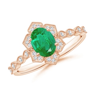Oval AA Emerald