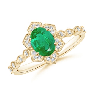 Oval AA Emerald