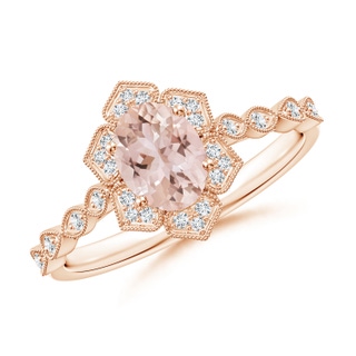 Oval AAA Morganite