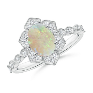 Oval AAA Opal