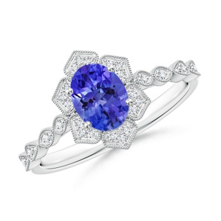 Oval AAA Tanzanite