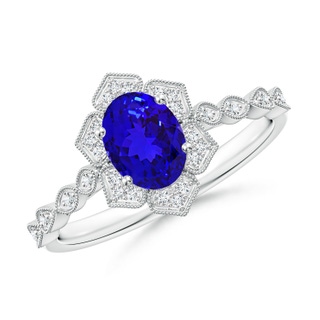 Oval AAAA Tanzanite