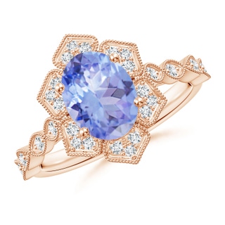Oval A Tanzanite