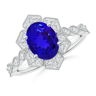 Oval AAAA Tanzanite