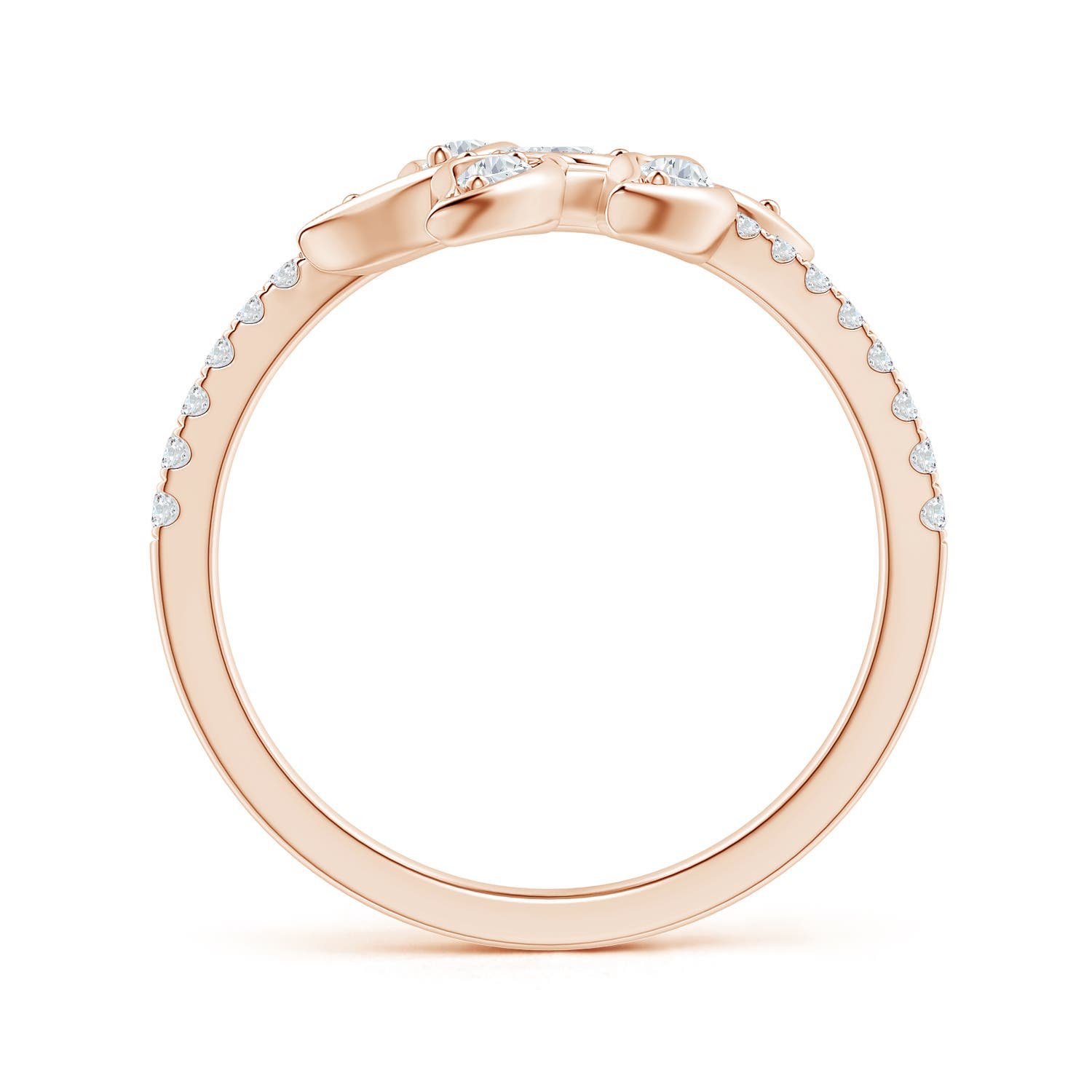 G, VS2 / 0.85 CT / 14 KT Rose Gold