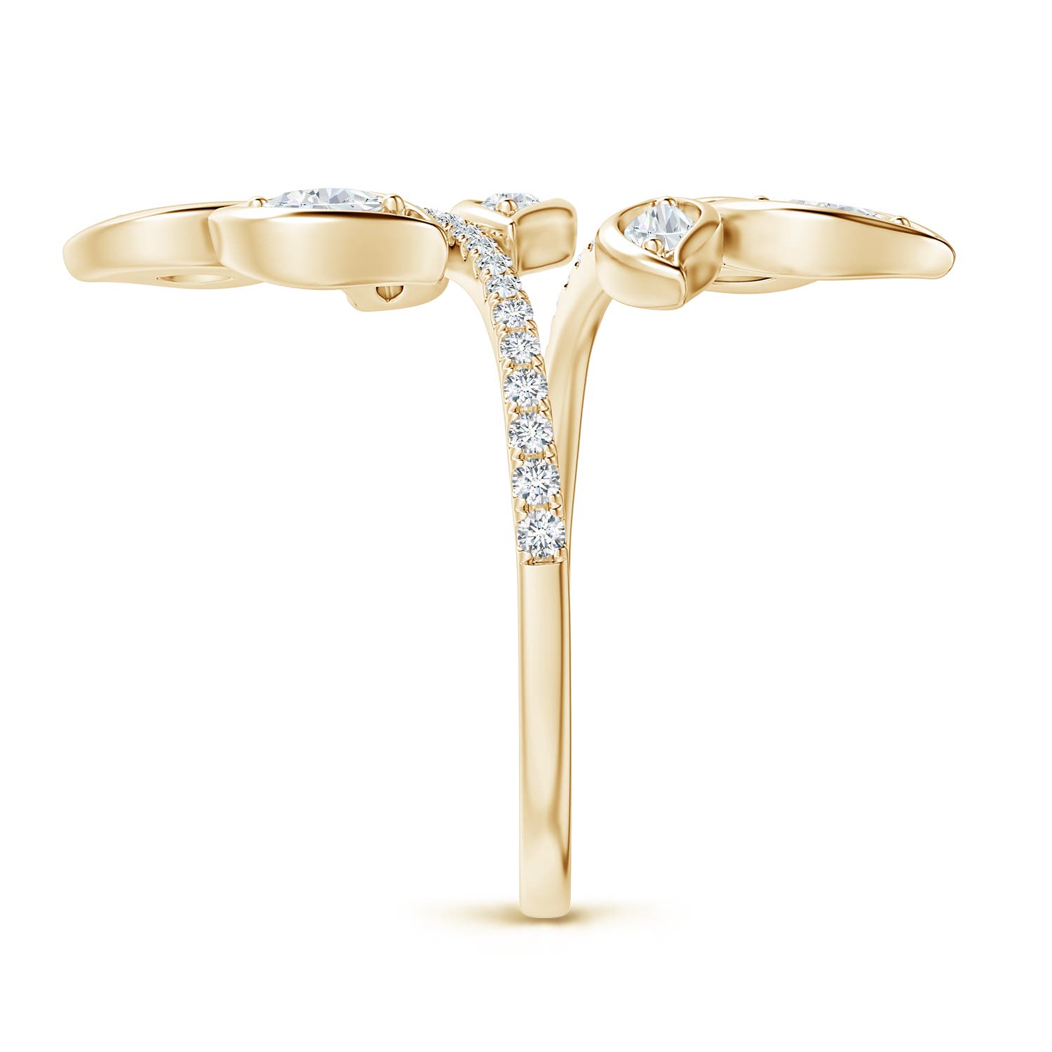 G, VS2 / 0.85 CT / 14 KT Yellow Gold