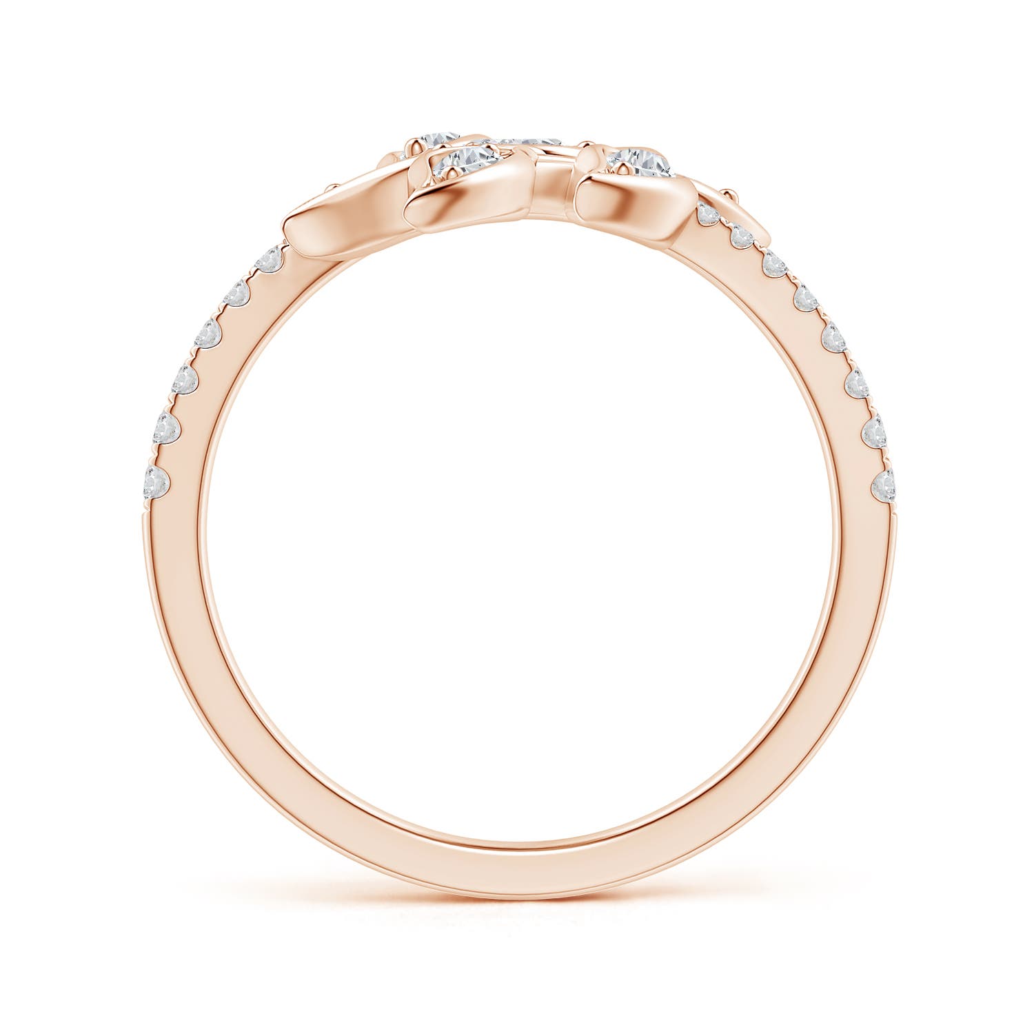 H, SI2 / 0.85 CT / 14 KT Rose Gold