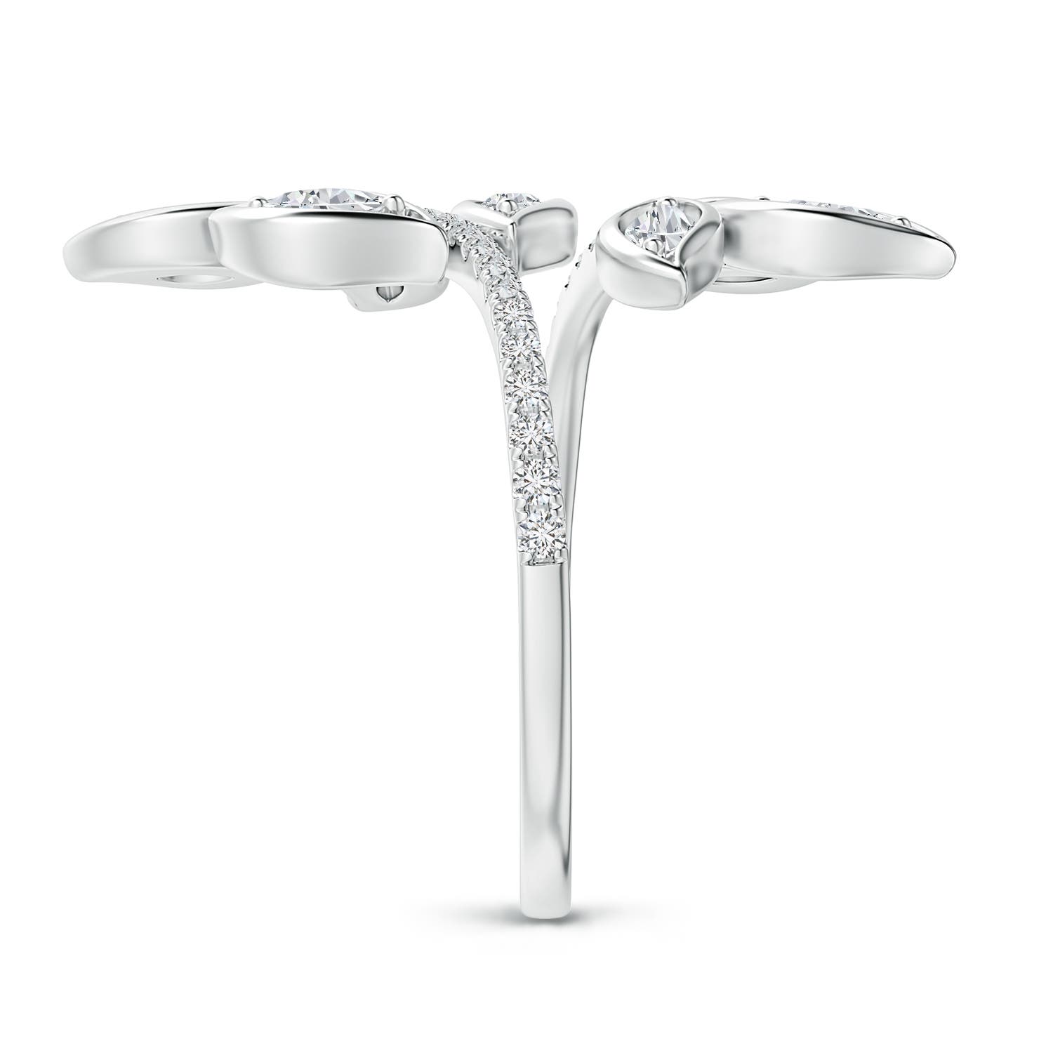 H, SI2 / 0.85 CT / 14 KT White Gold