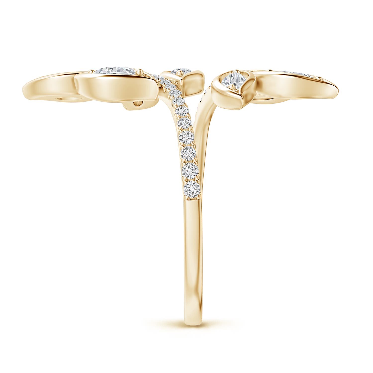 H, SI2 / 0.85 CT / 14 KT Yellow Gold