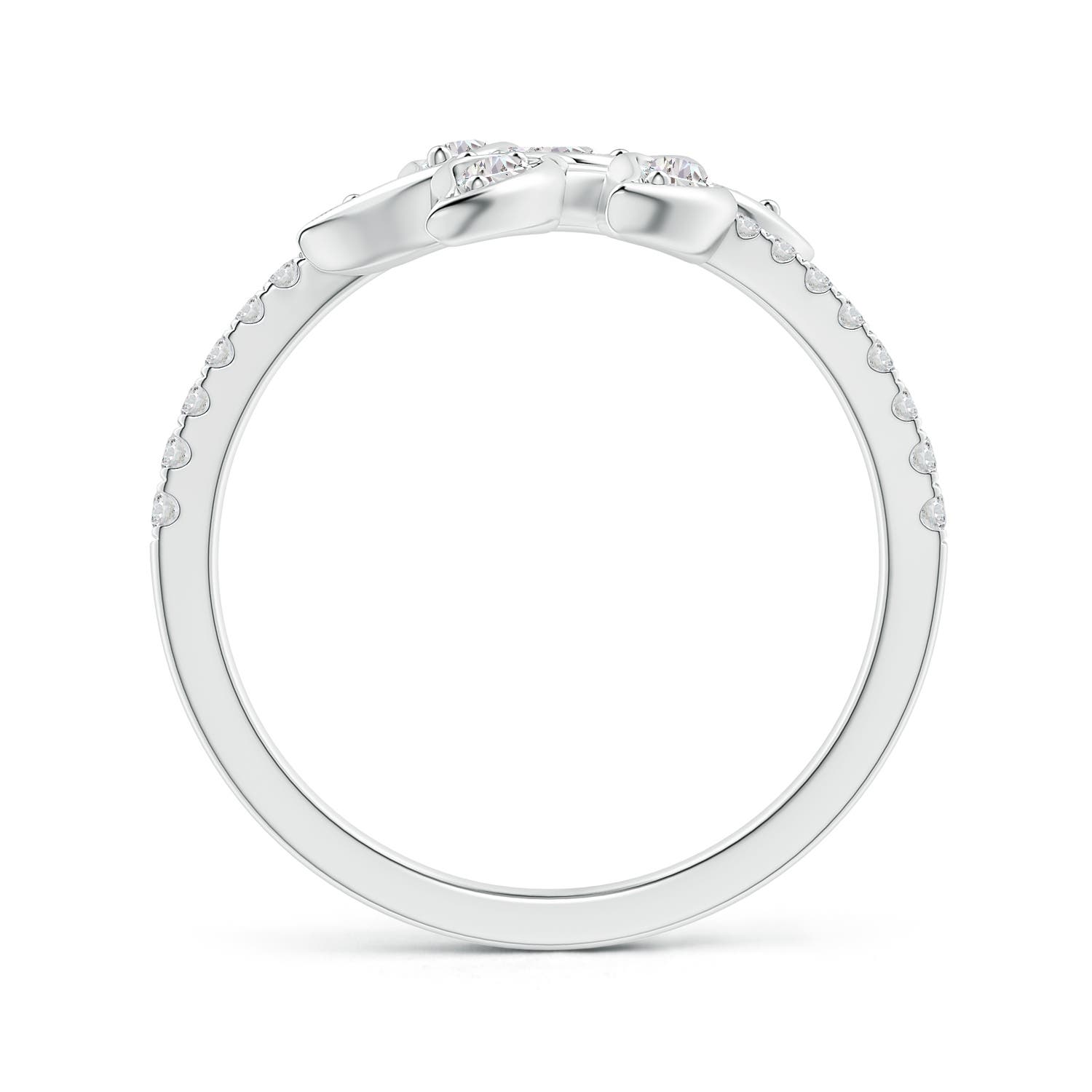 I-J, I1-I2 / 0.85 CT / 14 KT White Gold