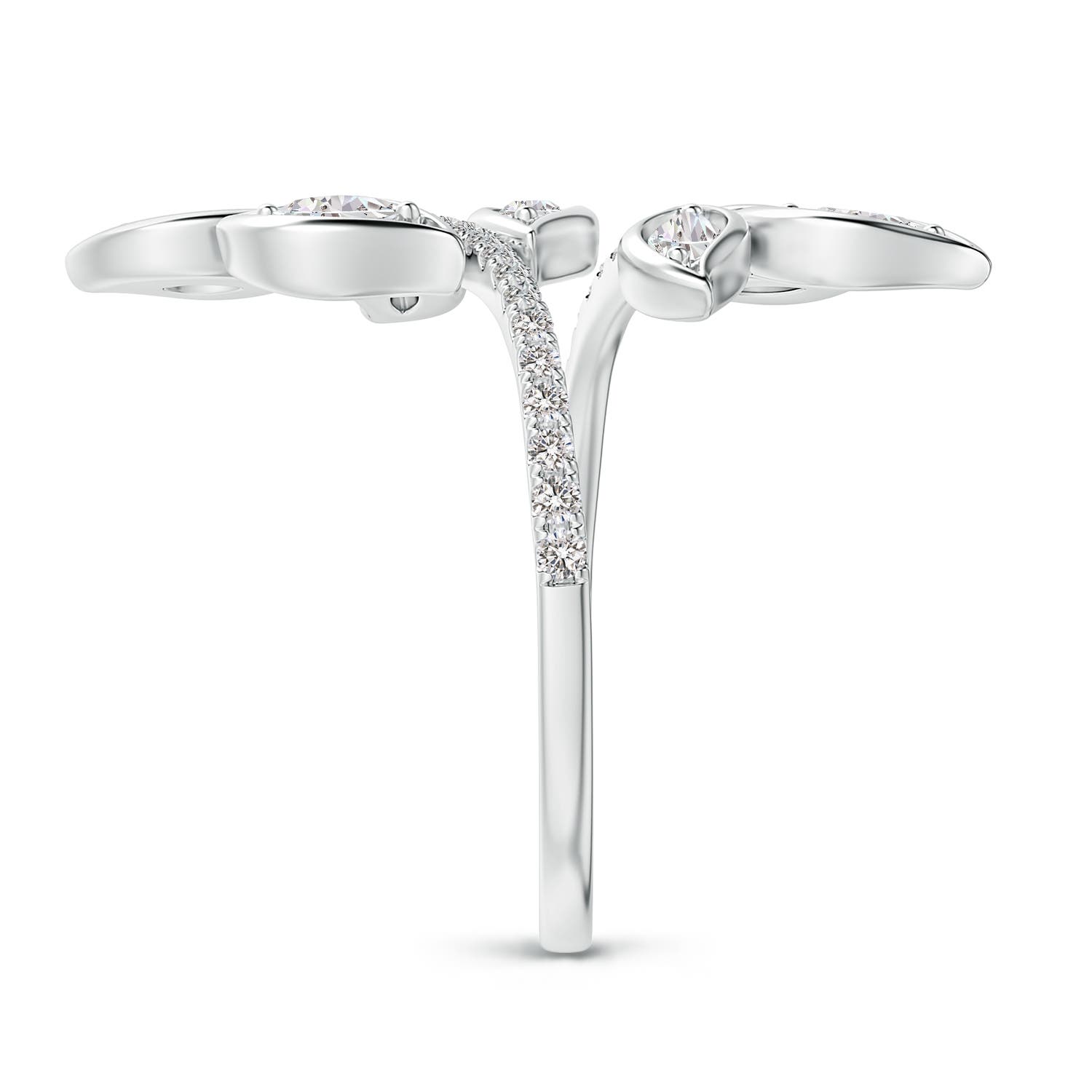 I-J, I1-I2 / 0.85 CT / 14 KT White Gold