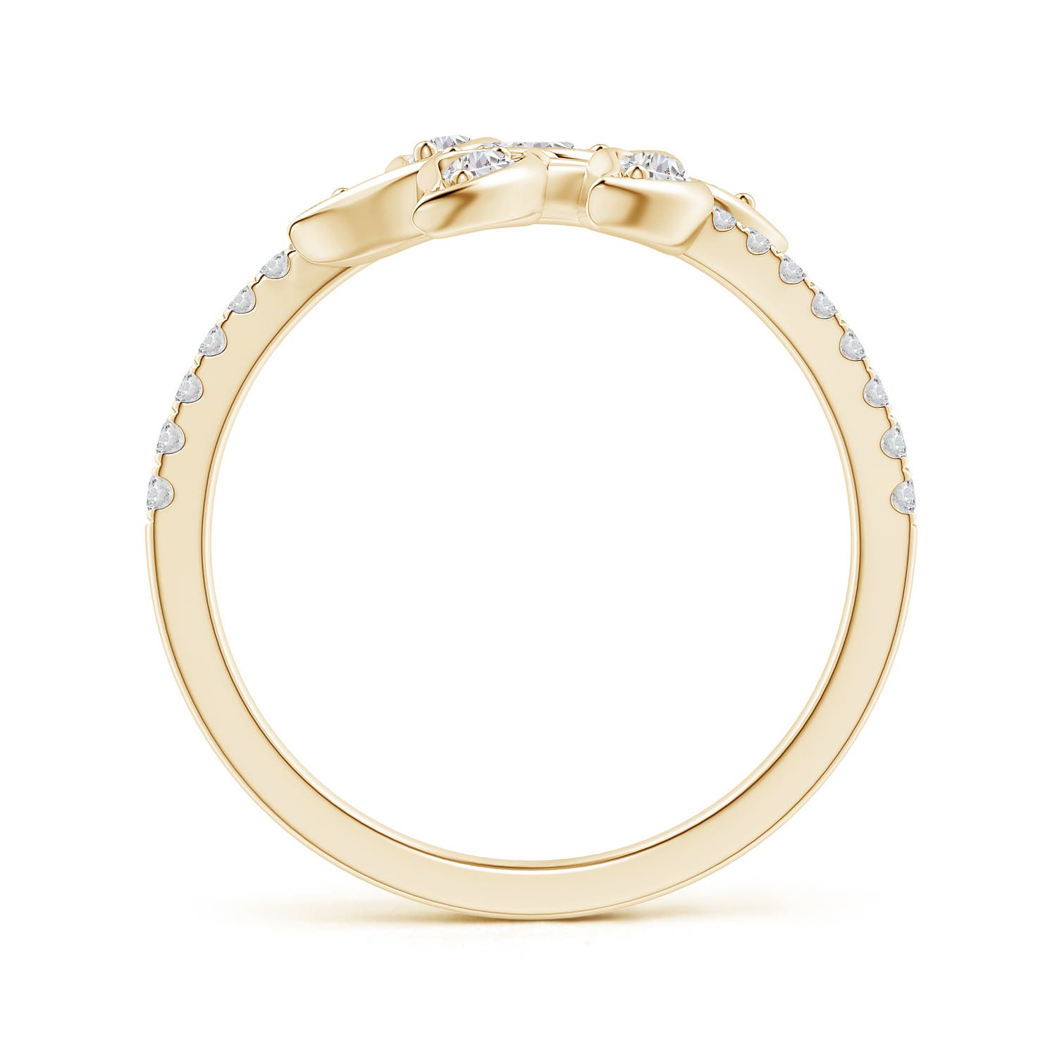 I-J, I1-I2 / 0.85 CT / 14 KT Yellow Gold