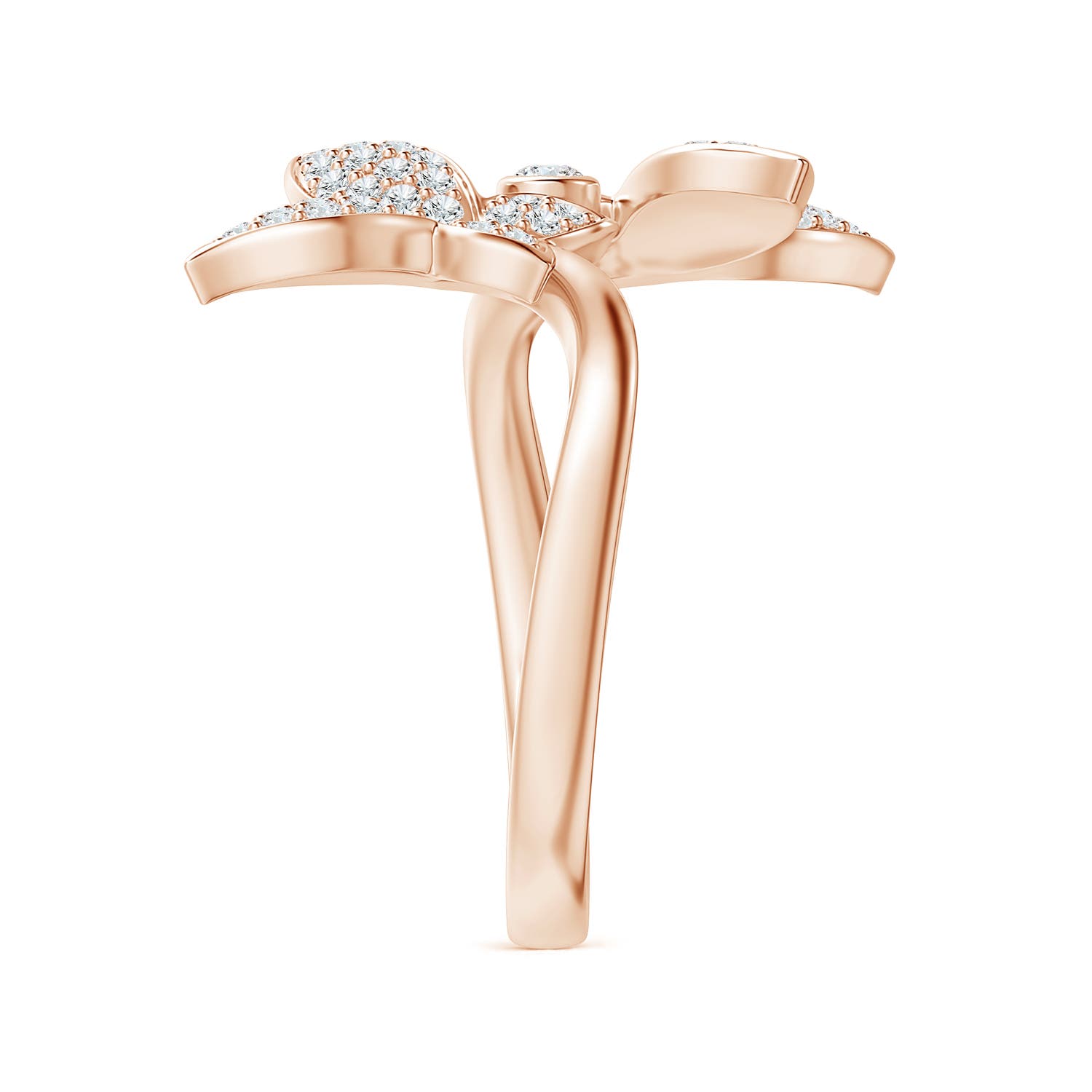 G, VS2 / 0.4 CT / 14 KT Rose Gold