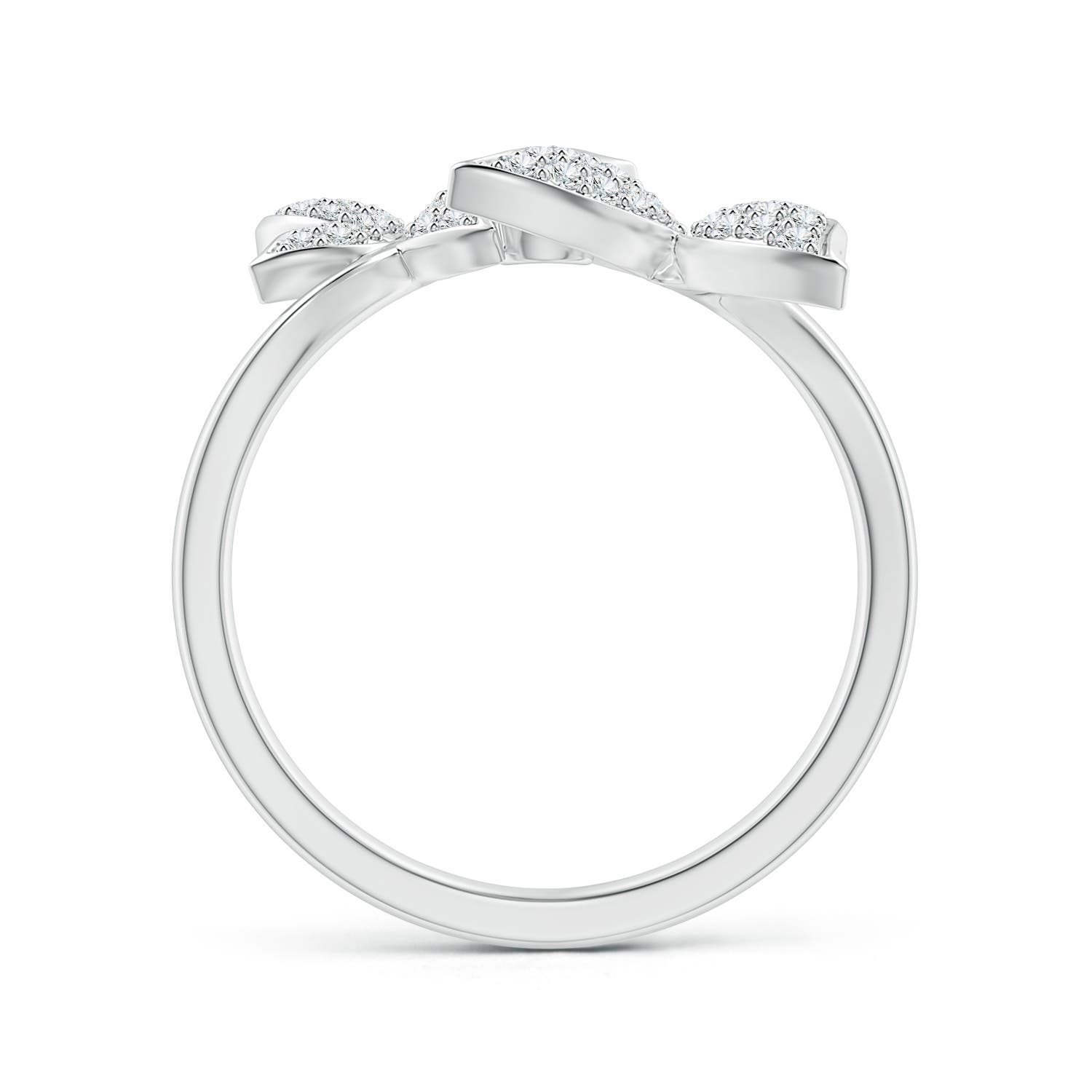 G, VS2 / 0.4 CT / 14 KT White Gold