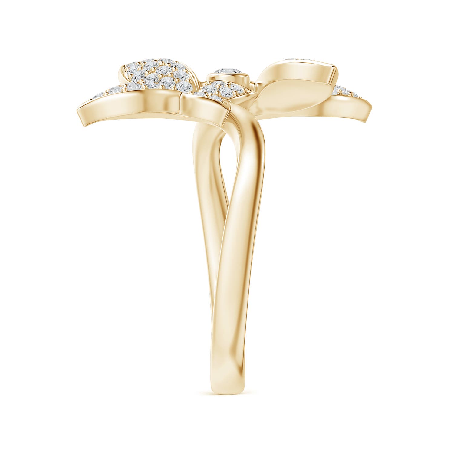 H, SI2 / 0.4 CT / 14 KT Yellow Gold