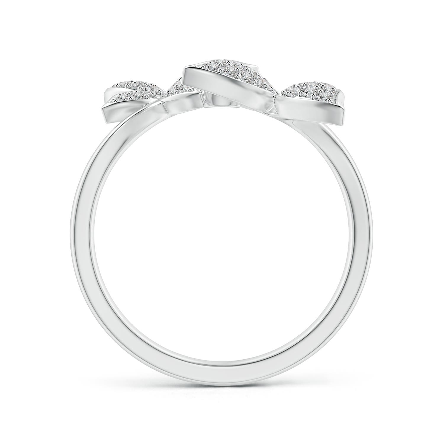 I-J, I1-I2 / 0.4 CT / 14 KT White Gold