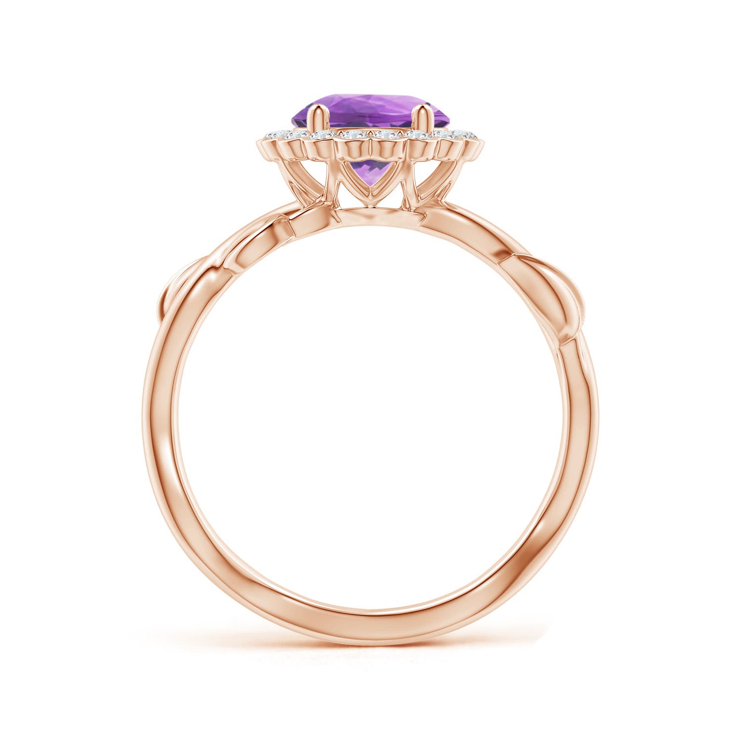 A - Amethyst / 1.33 CT / 14 KT Rose Gold