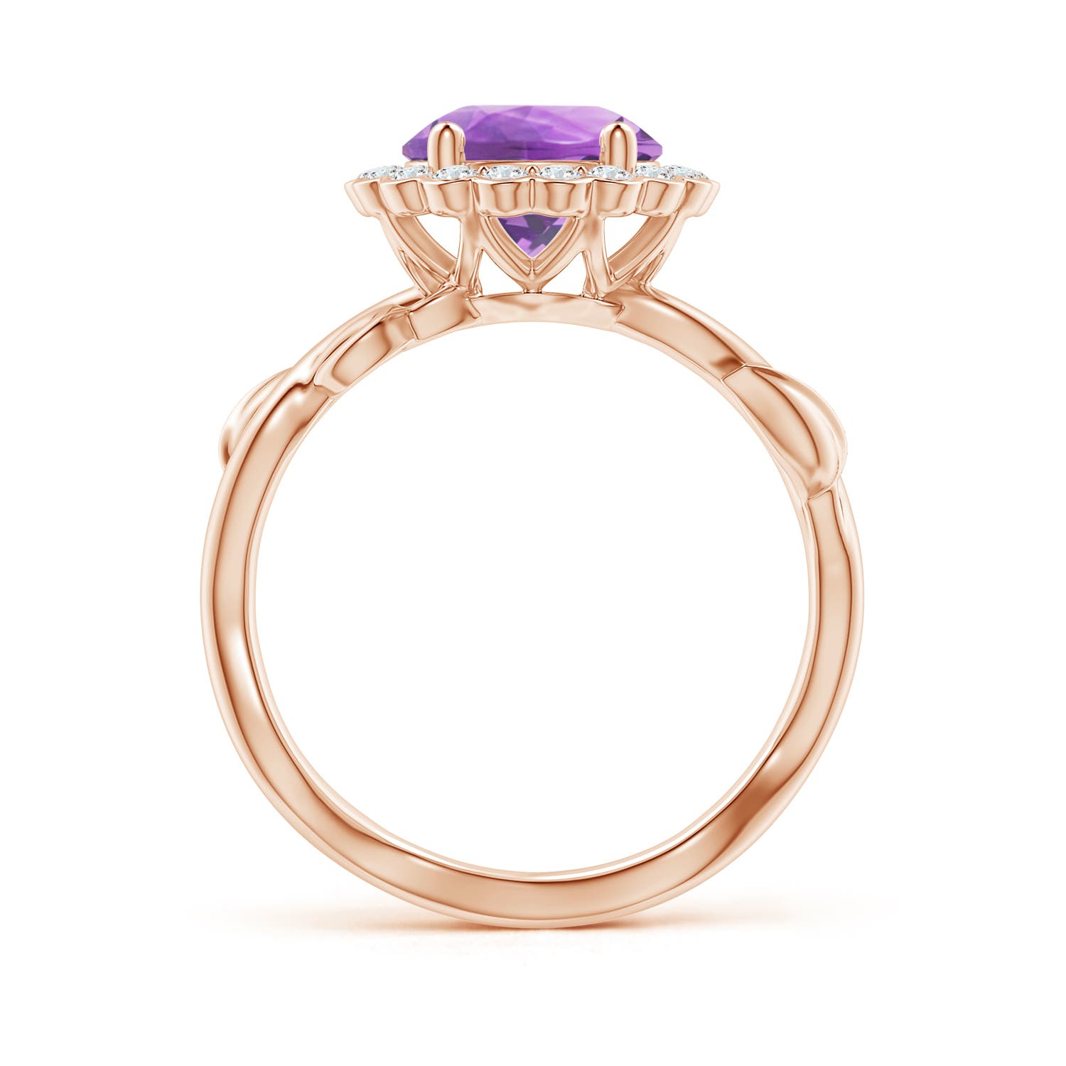 A - Amethyst / 1.95 CT / 14 KT Rose Gold