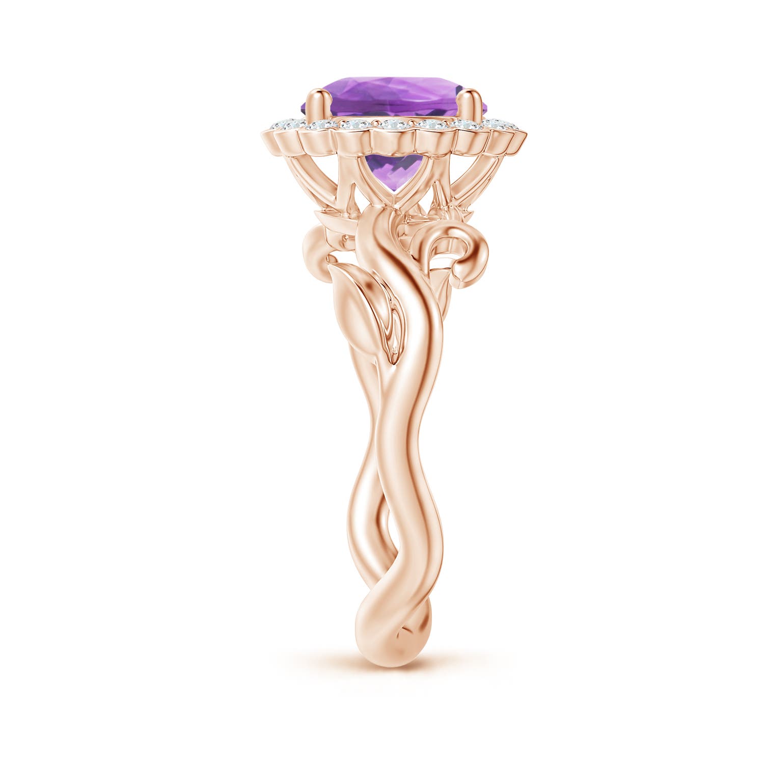 A - Amethyst / 1.95 CT / 14 KT Rose Gold