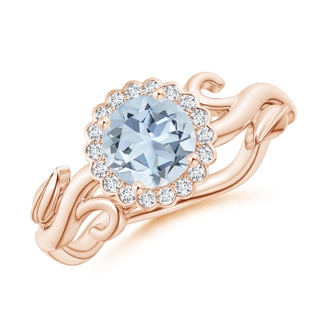 Round A Aquamarine