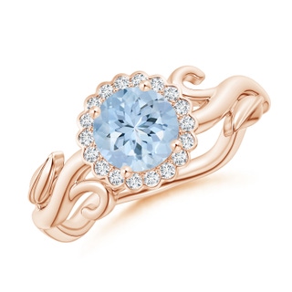 Round AA Aquamarine