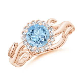 Round AAAA Aquamarine