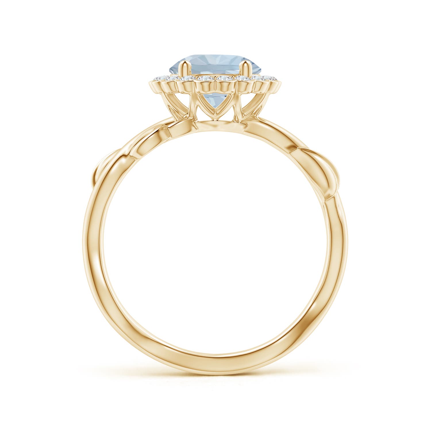 A - Aquamarine / 1.3 CT / 14 KT Yellow Gold