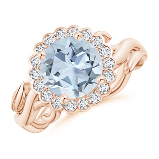 Round A Aquamarine