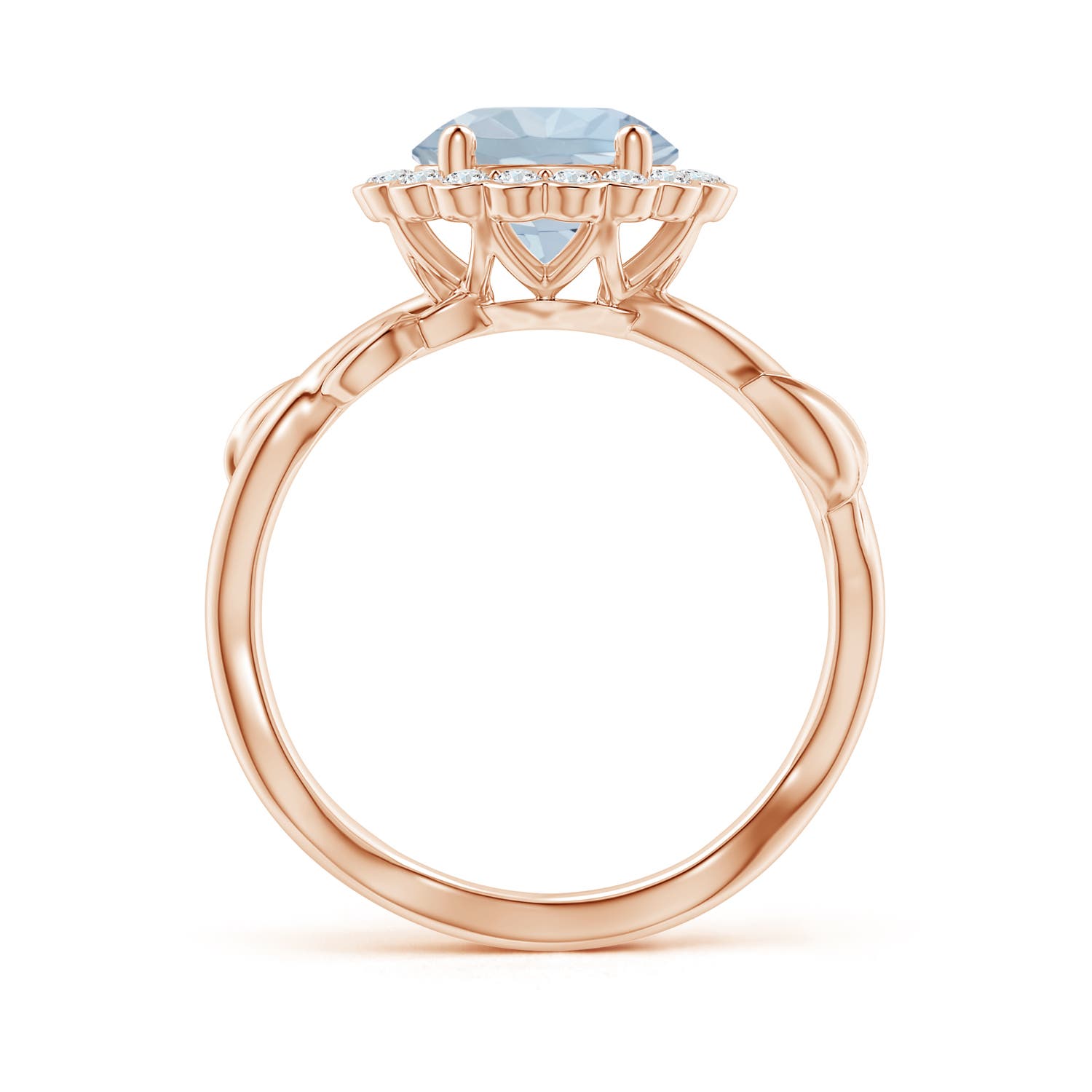 A - Aquamarine / 1.85 CT / 14 KT Rose Gold