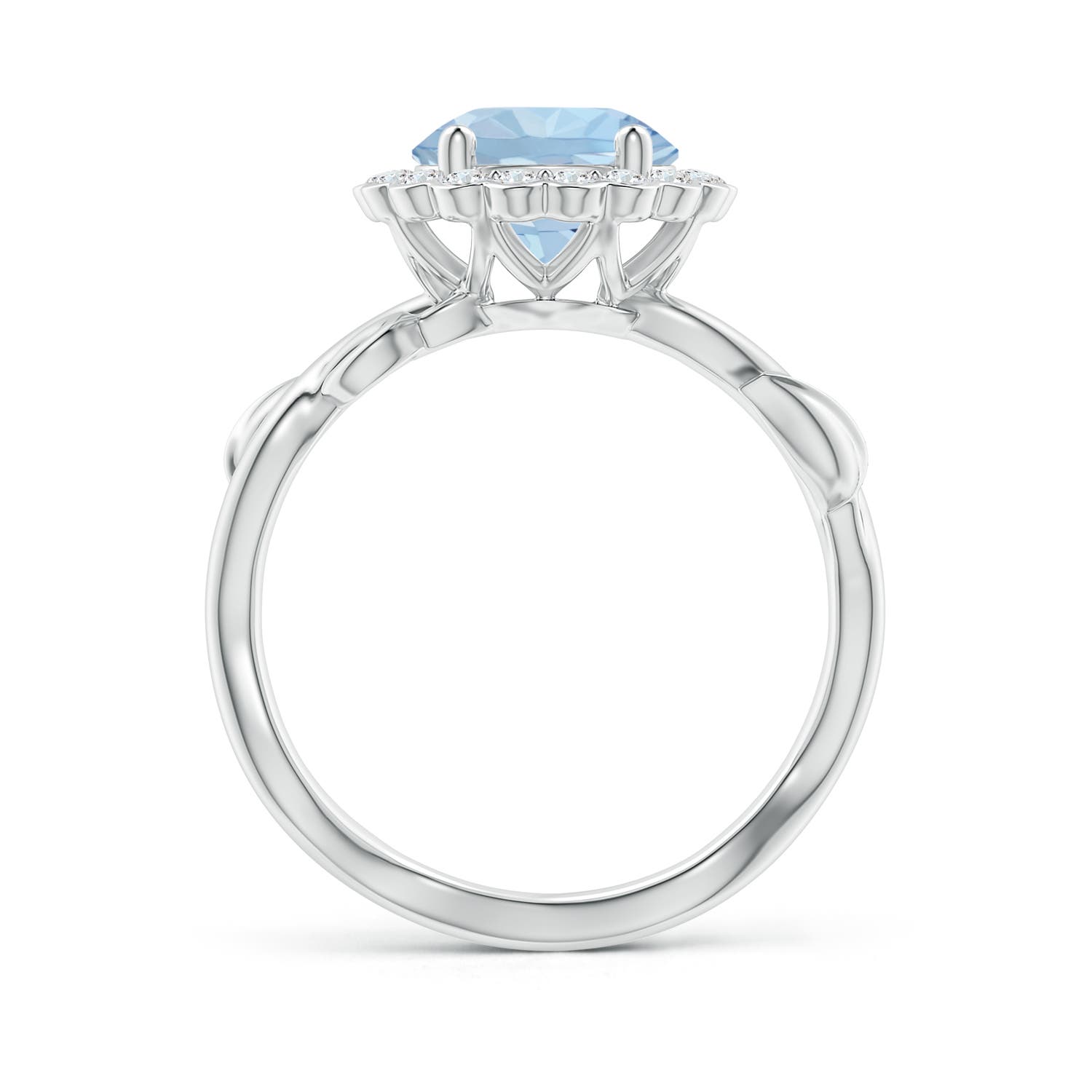 AA - Aquamarine / 1.85 CT / 14 KT White Gold