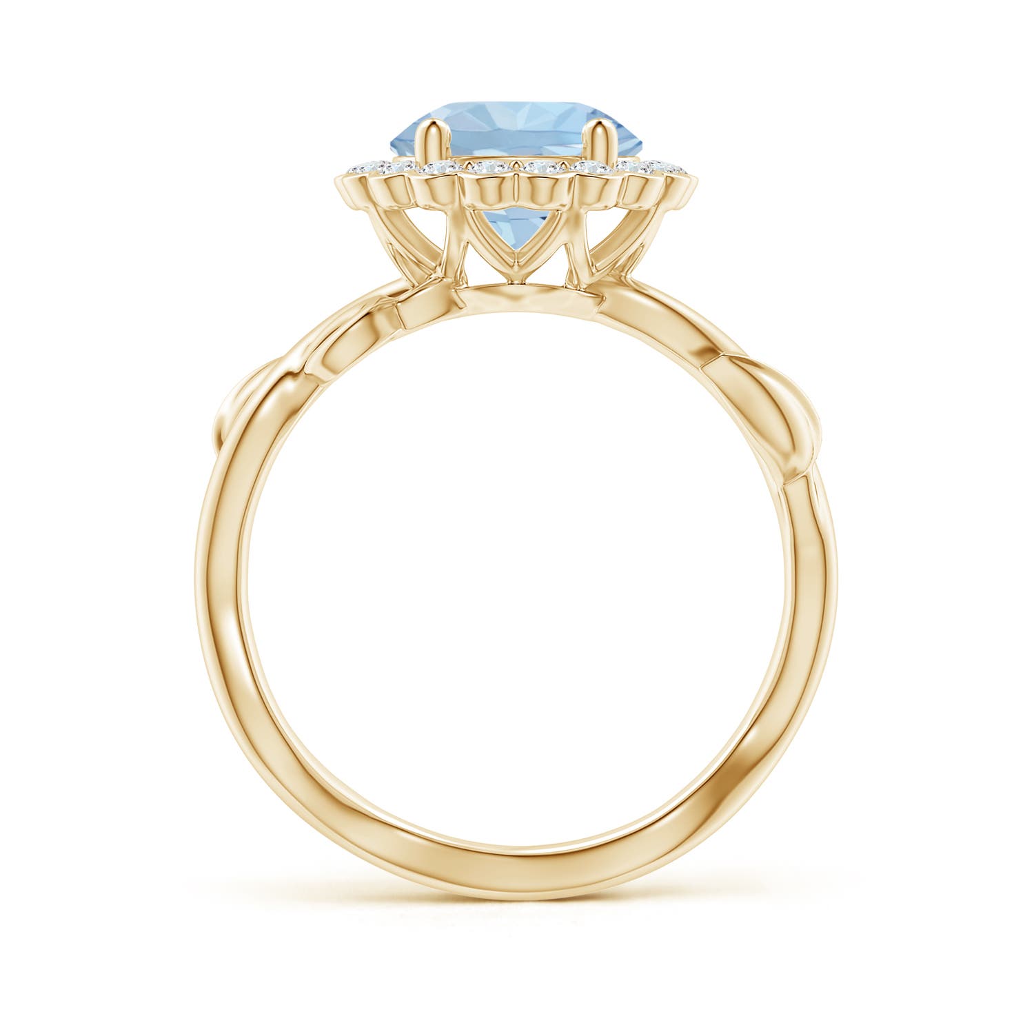 AA - Aquamarine / 1.85 CT / 14 KT Yellow Gold