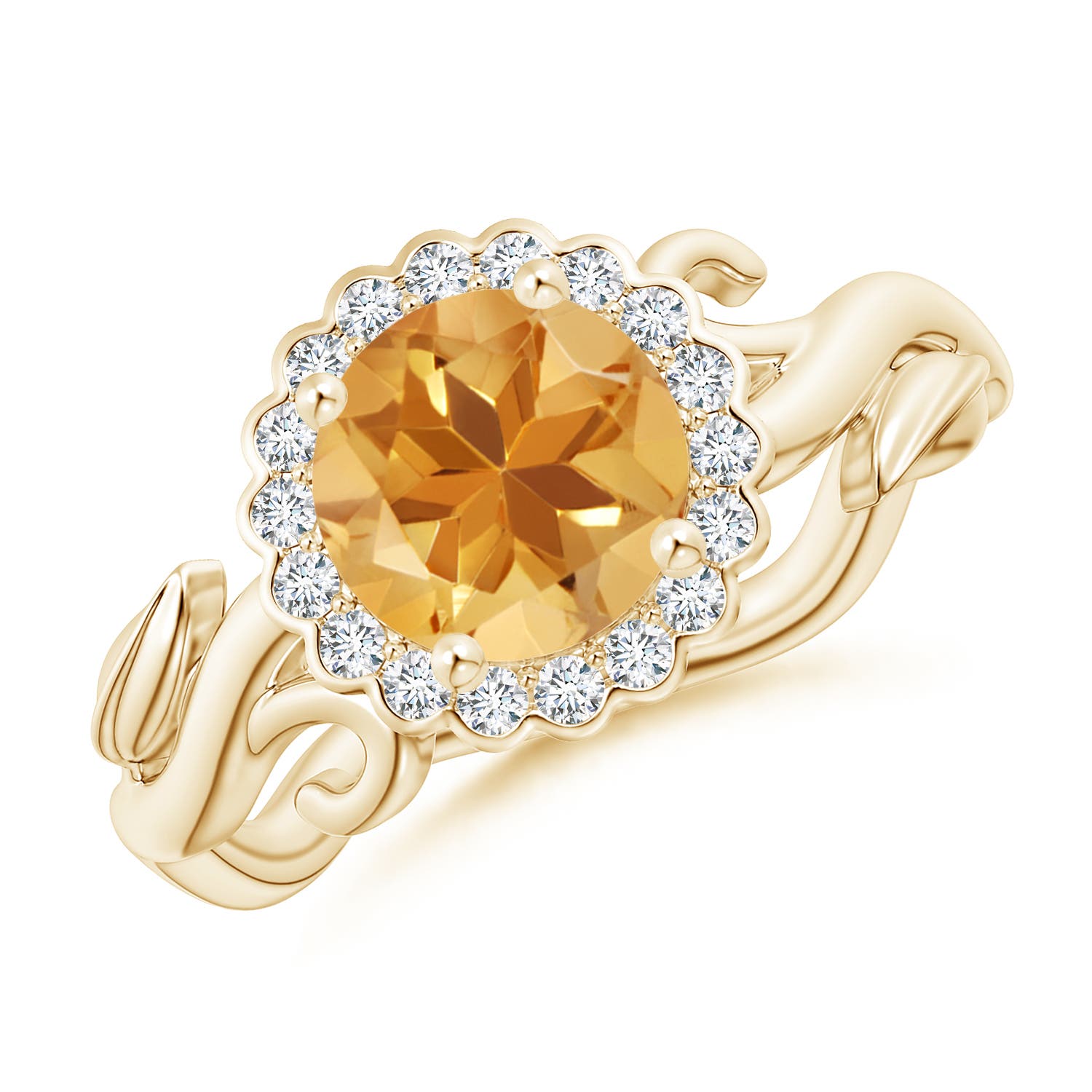 A - Citrine / 1.43 CT / 14 KT Yellow Gold