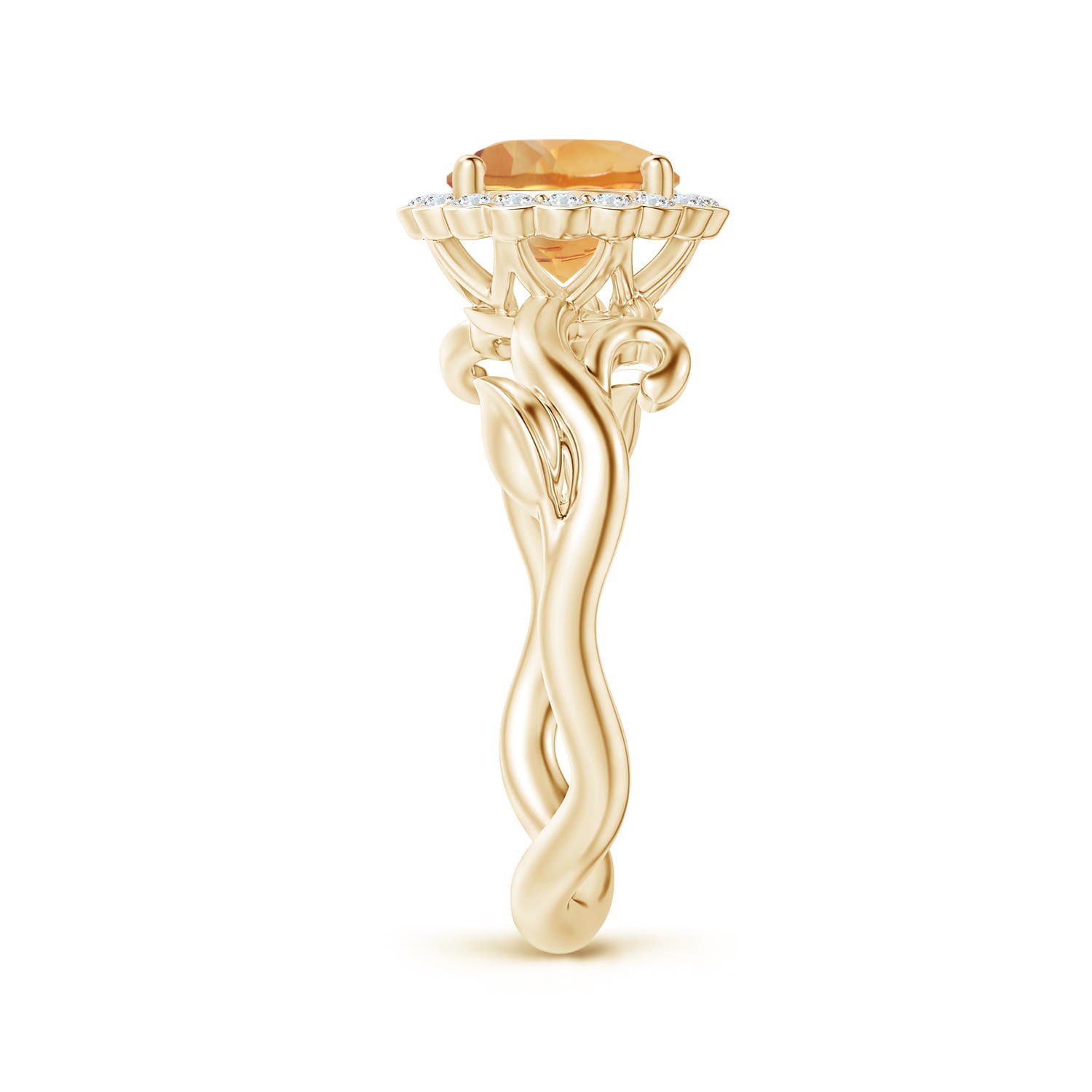 A - Citrine / 1.43 CT / 14 KT Yellow Gold