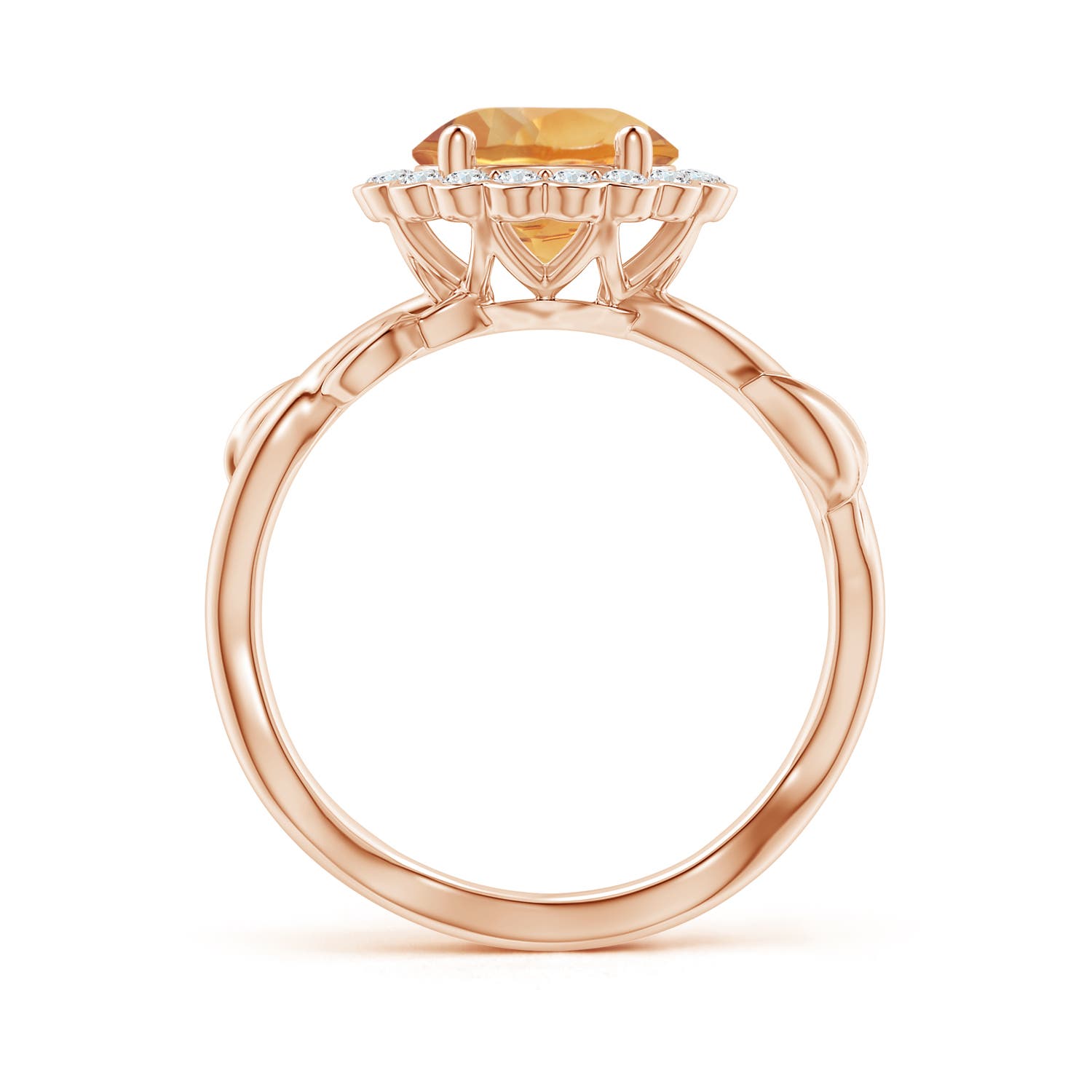 A - Citrine / 1.95 CT / 14 KT Rose Gold