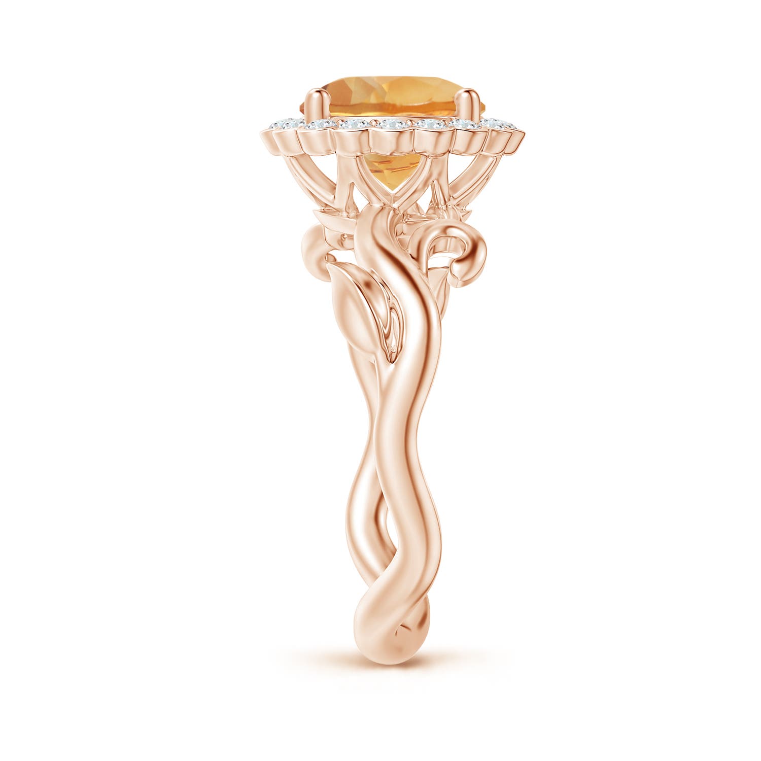 A - Citrine / 1.95 CT / 14 KT Rose Gold